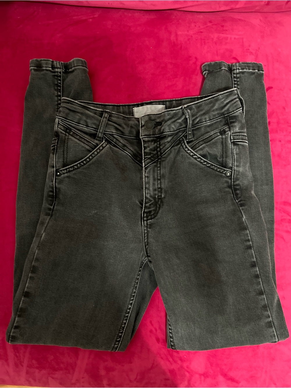 We The Free Skinny Jeans in Faded Black